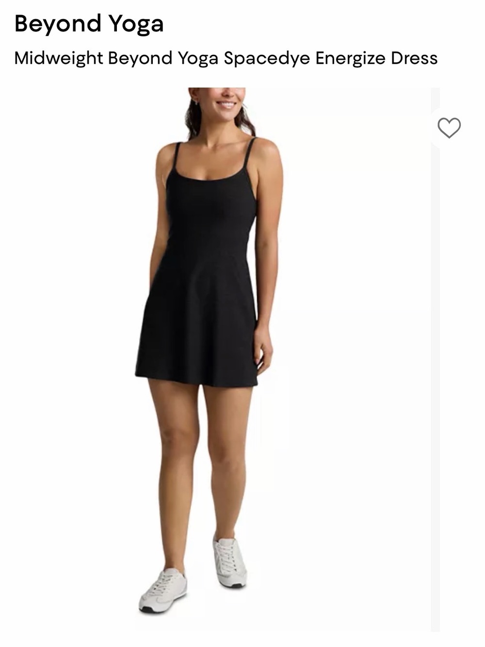 Midweight Beyond Yoga Energize Dress